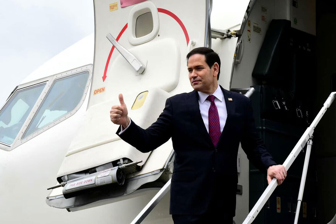 US Secretary of State Marco Rubio en route to India for high-profile diplomatic visit