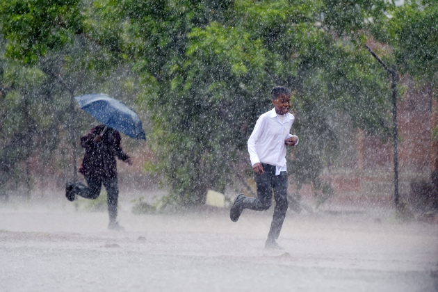 BOTSWANA-GABORONE-HEAVY RAIN