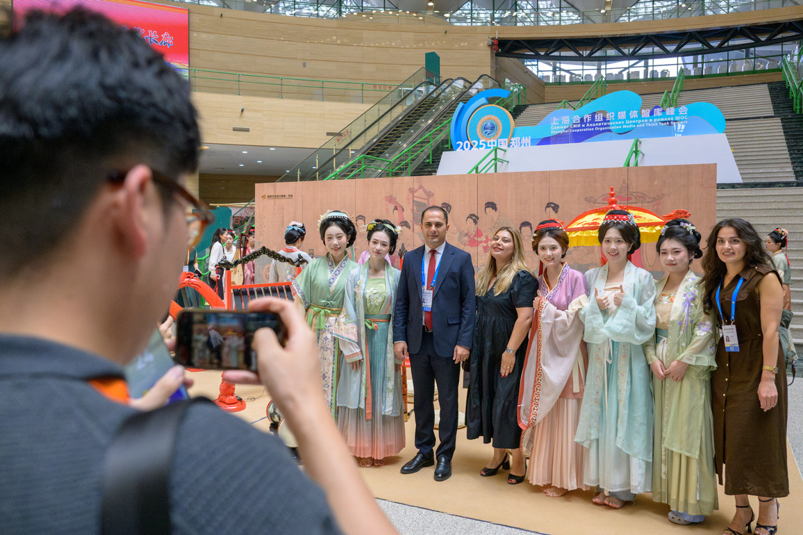 CHINA-HENAN-ZHENGZHOU-SCO-MEDIA & THINK TANK SUMMIT-VIEW (CN)