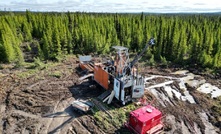  Diamond drilling at Pomme