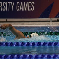 (SP)GERMANY-BERLIN-RHINE-RUHR 2025-FISU WORLD UNIVERSITY GAMES-WOMEN'S 100M FREESTYLE