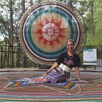 Sacred Circle Unfolds: Baguio Artist Guia Attempts Largest Crochet Mandalafor Guinness World Record
