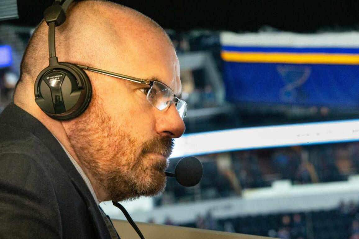Blues broadcaster Kerber to return Saturday after surgery