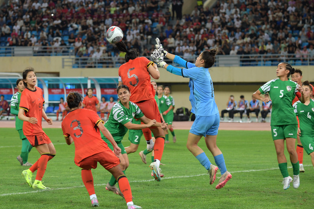 #(SP)CHINA-YINCHUAN-FOOTBALL-AFC-U20 WOMEN'S ASIAN CUP-QUALIFIERS-CHINA VS SYRIA (CN)