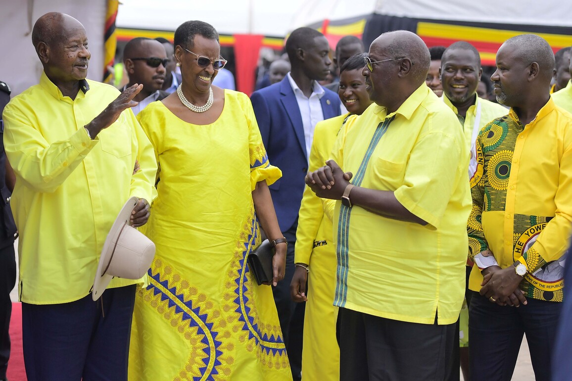 UGANDA-KAMPALA-ELECTION COMMISSION-PRESIDENTIAL CANDIDACY-CONFIRMATION