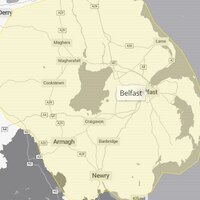 Yellow Weather Warning For Heavy Rain Issued Across NI  06-02-2026