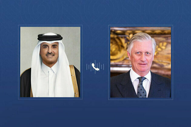 Emir of Qatar, King of Belgium discuss latest regional developments