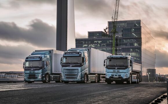 Volvo Trucks' electric range