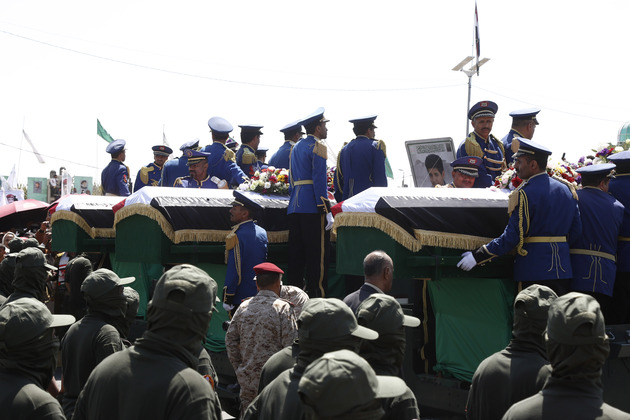 YEMEN-SANAA-ISRAELI AIRSTRIKE-FUNERAL