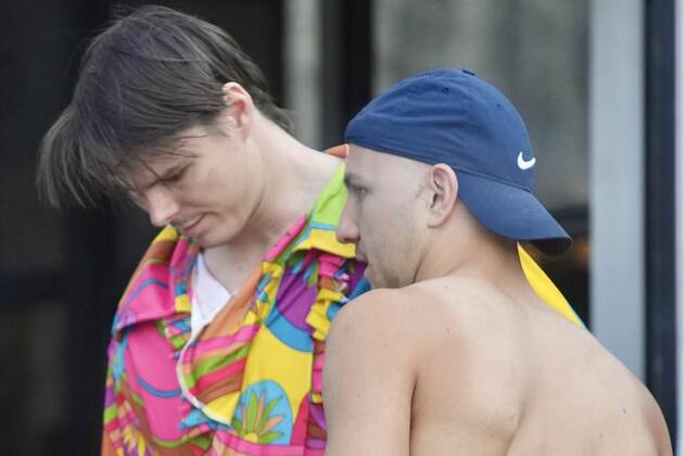 See how the Brisbane Lions' Mad Monday party went off the rails for one of the team's stars