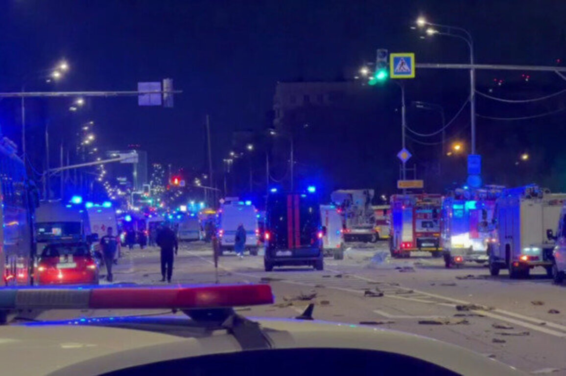 Ukrainian drone hits skyscraper in Moscow (VIDEO/PHOTO)