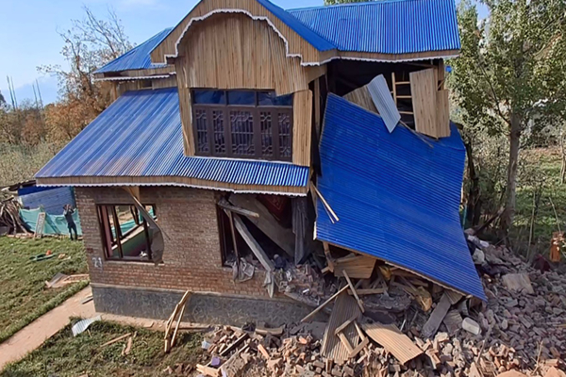 Pahalgam attack: House of another terror suspect demolished in J-K's Shopian