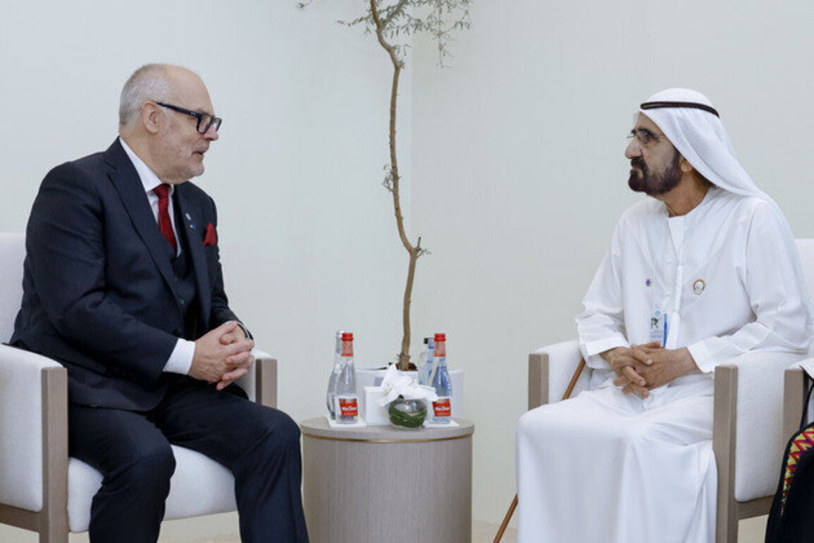Mohammed bin Rashid meets with President of Estonia, reaffirms UAE's commitment to expanding global partnerships