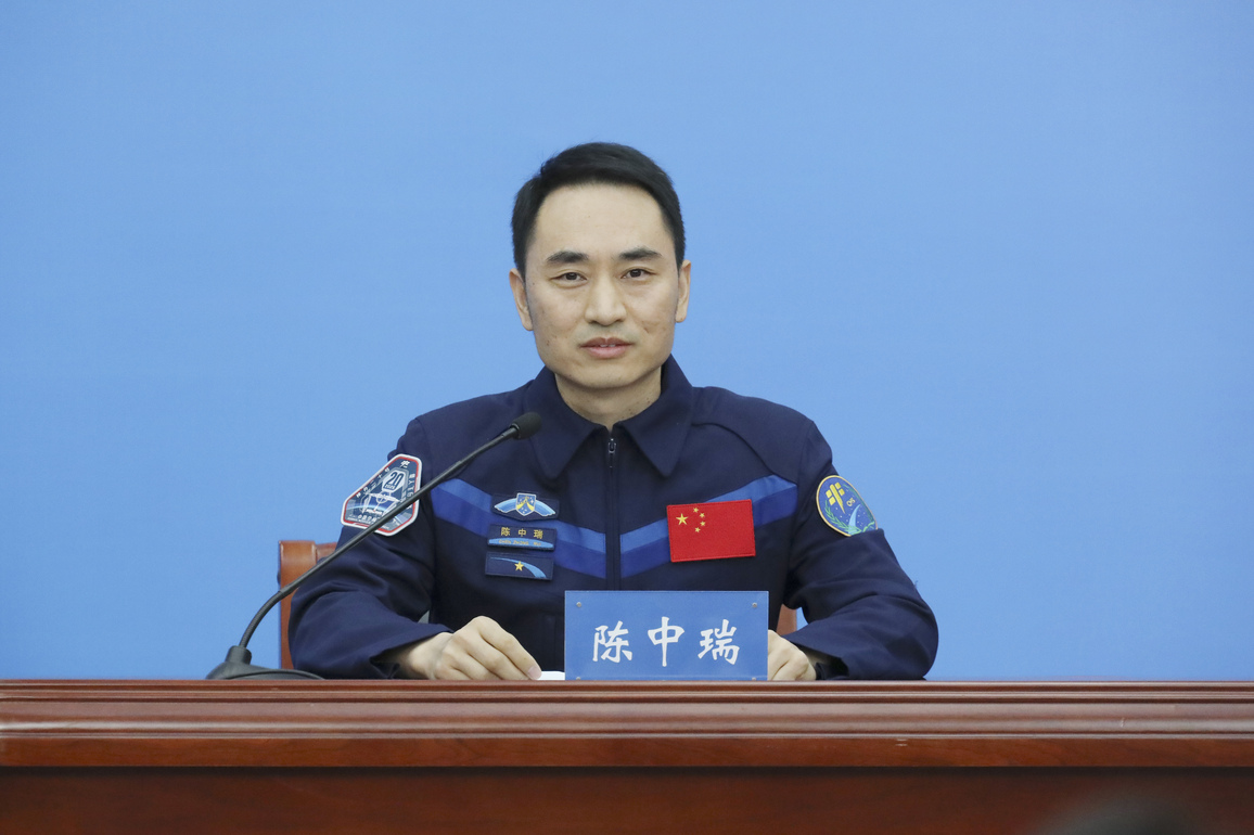 CHINA-BEIJING-SHENZHOU-20-ASTRONAUTS-PRESS CONFERENCE (CN)