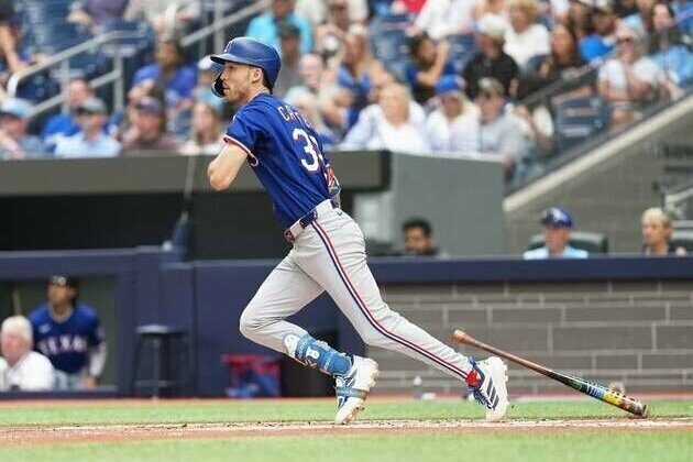 Rangers' Evan Carter (wrist fracture) likely done for season