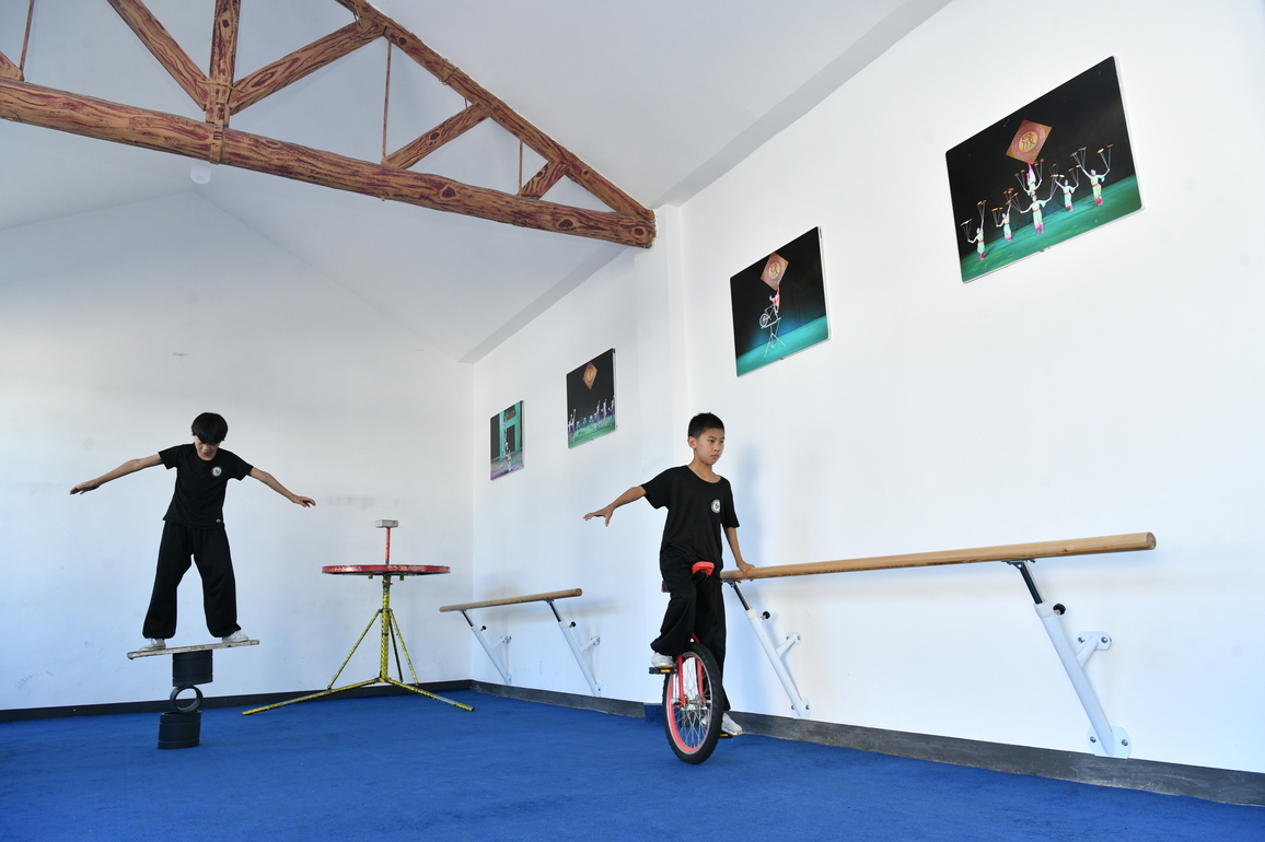 CHINA-HEBEI-WUQIAO-ACROBATIC TRAINING (CN)