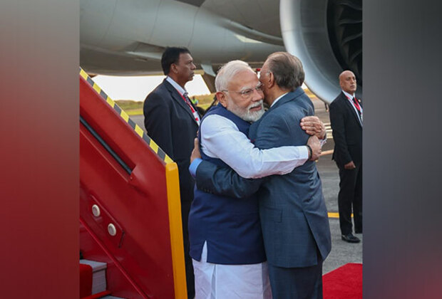 "Wonderful opportunity to engage with valued friend," says PM Modi on arrival in Mauritius