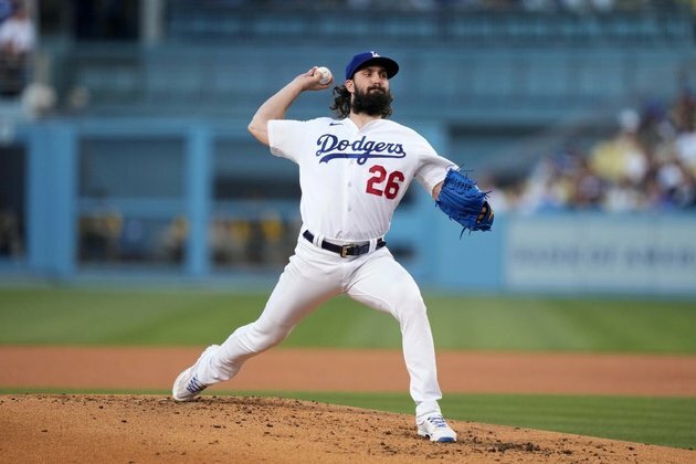 Tony Gonsolin earns 10th win as Dodgers down Padres