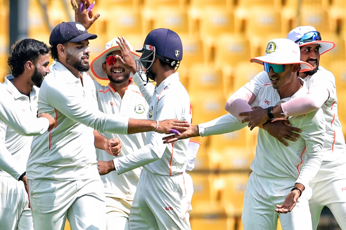 Ranji Trophy: Defending champions Vidarbha defeat UP, Paddikal slams century as Karnataka win