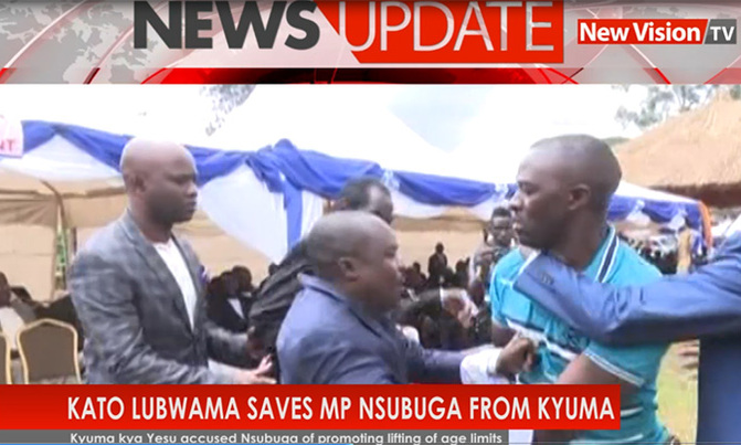 Kyuma charged with assaulting MP Nsubuga Kyuma charged with assaulting MP Nsubuga