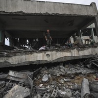 MIDEAST-GAZA-AIRSTRIKE