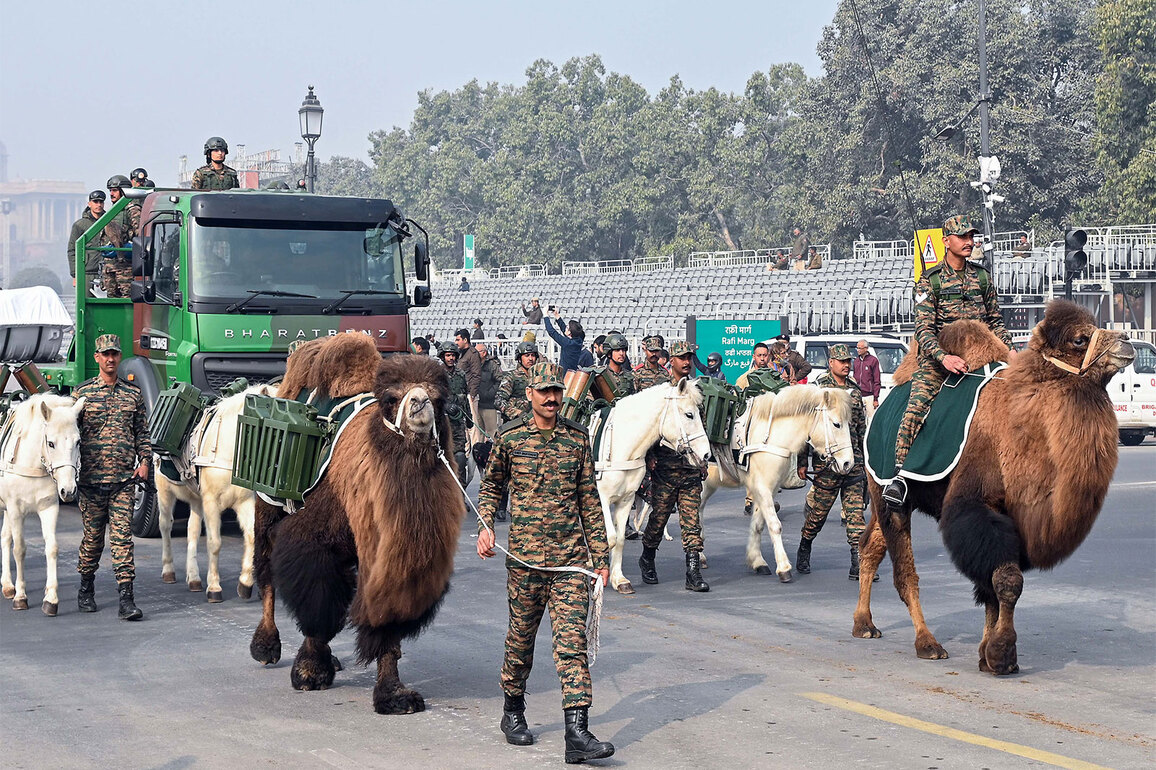 Bactrian camels, Zanskar ponies, raptors and dogs; 77th Republic Day to showcase Indian Army's deep bond with its service animals