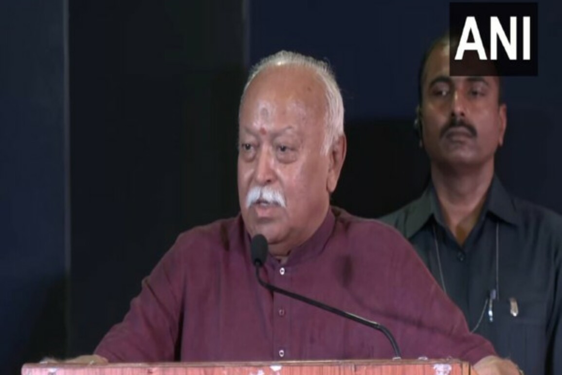 RSS Chief Mohan Bhagwat in Varanasi as Sangh observes centenary year