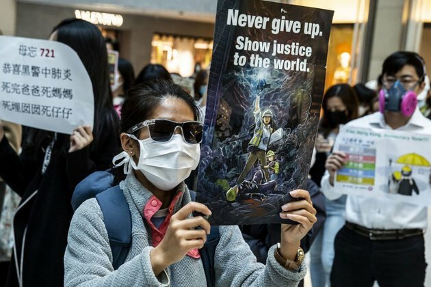 Hong Kong Protesters Gather to Remember Mob Attack in Yuen Long