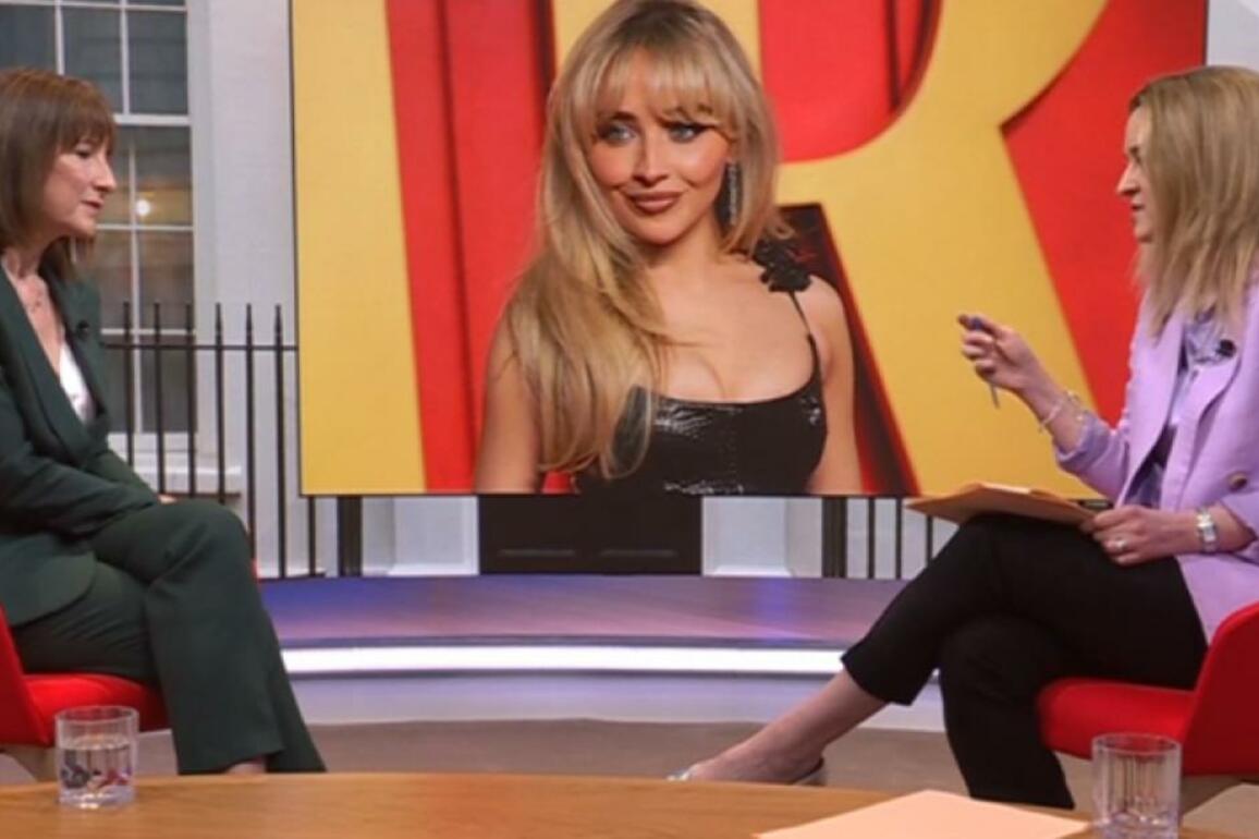 Rachel Reeves- I wasn't allowed to pay for Sabrina Carpenter tickets