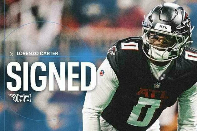 Titans Sign Veteran Edge Rusher Lorenzo Carter