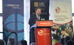  Bellevue Gold managing director Steve Parsons speaking at the WA Mining Club