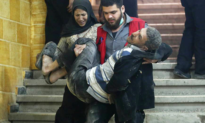 Second day of medical evacuations begins in Syria's Ghouta Second day of medical evacuations begins in Syria's Ghouta