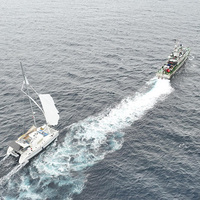 ICG ship Rajveer rescues US sailing vessel with 2 crew members stranded at south-east of Indira Point