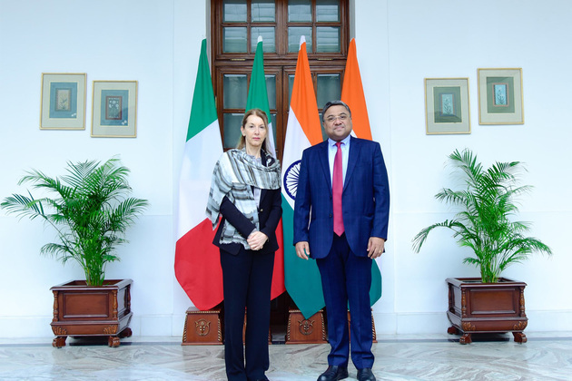 India-Italy review strategic partnership at 9th Foreign Office Consultations
