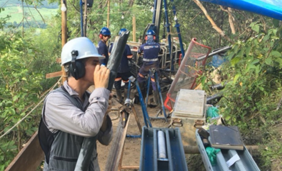 Trabalho de exploração no projeto Salinas, da Latin Resources, em MG/Divulgação