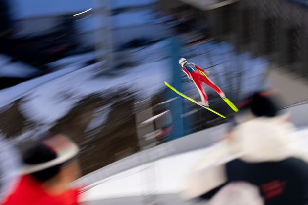 (MICO2026)ITALY-PREDAZZO-MILAN-OLYMPIC WINTER GAMES-SKI JUMPING-WOMEN'S NORMAL HILL-TRAINING