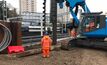  Methodologies used by Sheet Piling UK to suit the environment and geology on the HS2 with which it has worked, have included pre-auguring pile lines and water jetting