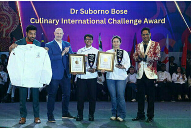 England Wins IIHM's Young Chef Olympiad; India-UAE Lift Dr. Suborno Bose Challenge Trophy