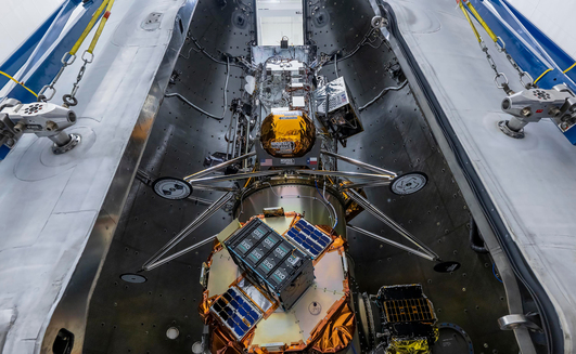 Odin aboard the SpaceX Falcon9.