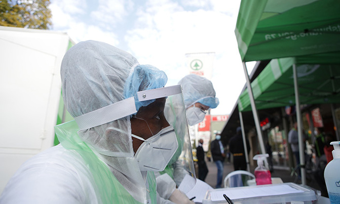 South Africa's virus cases jump by 10,000 in five days South Africa's virus cases jump by 10,000 in five days