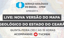 CPRM faz live para apresentar atualização de mapa geológico do Ceará