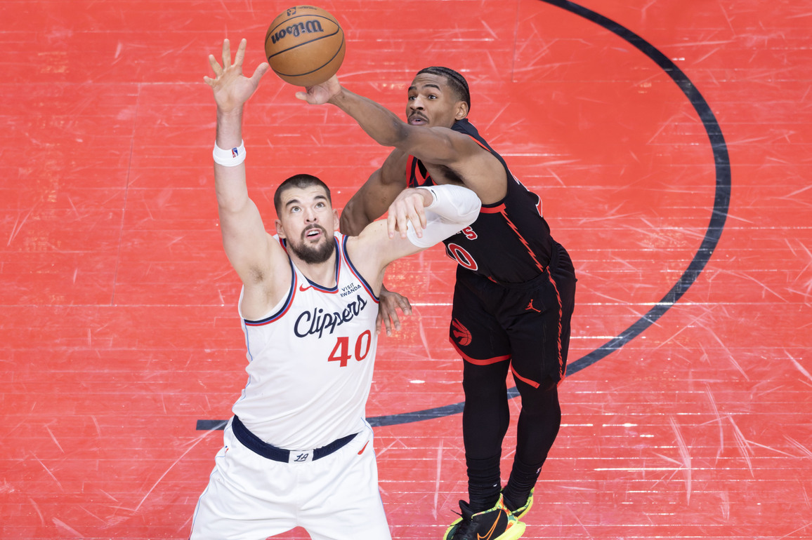 (SP)CANADA-TORONTO-BASKETBALL-NBA-CLIPPERS VS RAPTORS