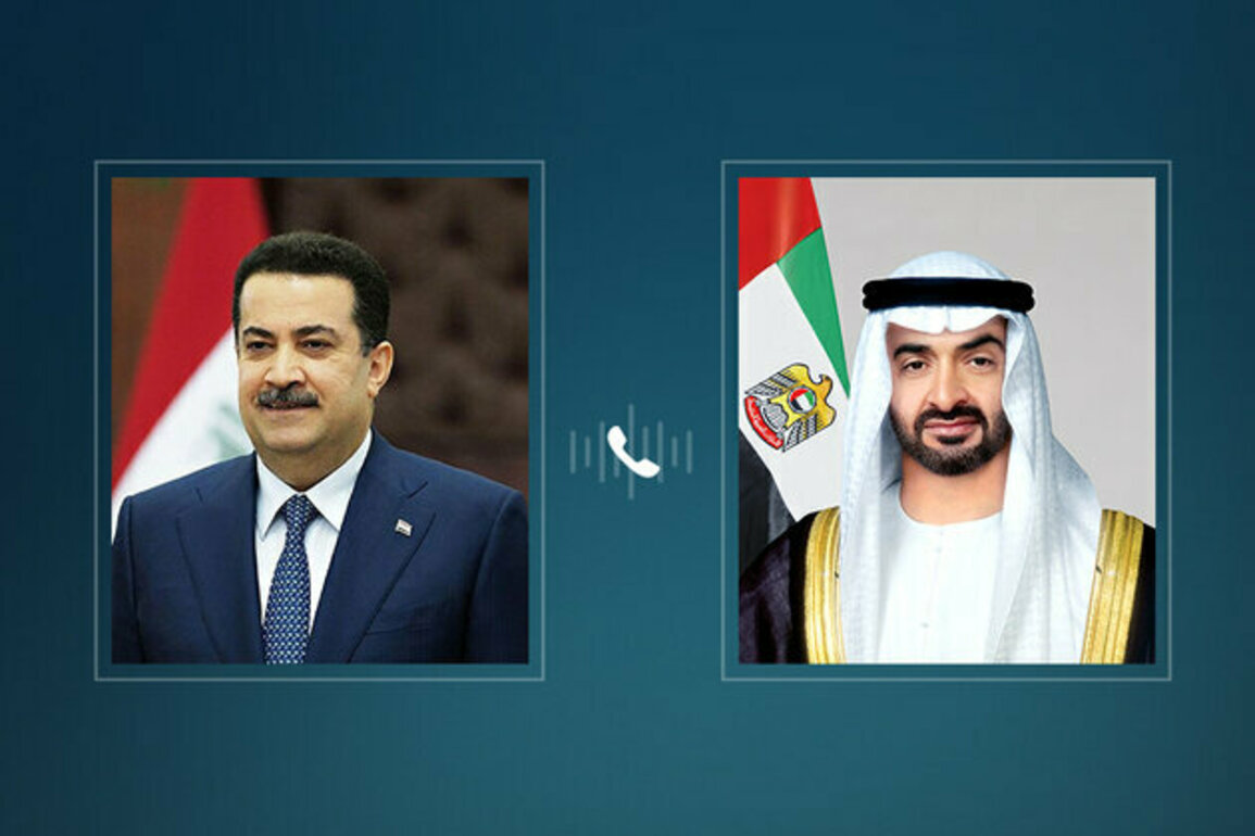 UAE President receives phone call from Prime Minister of Iraq