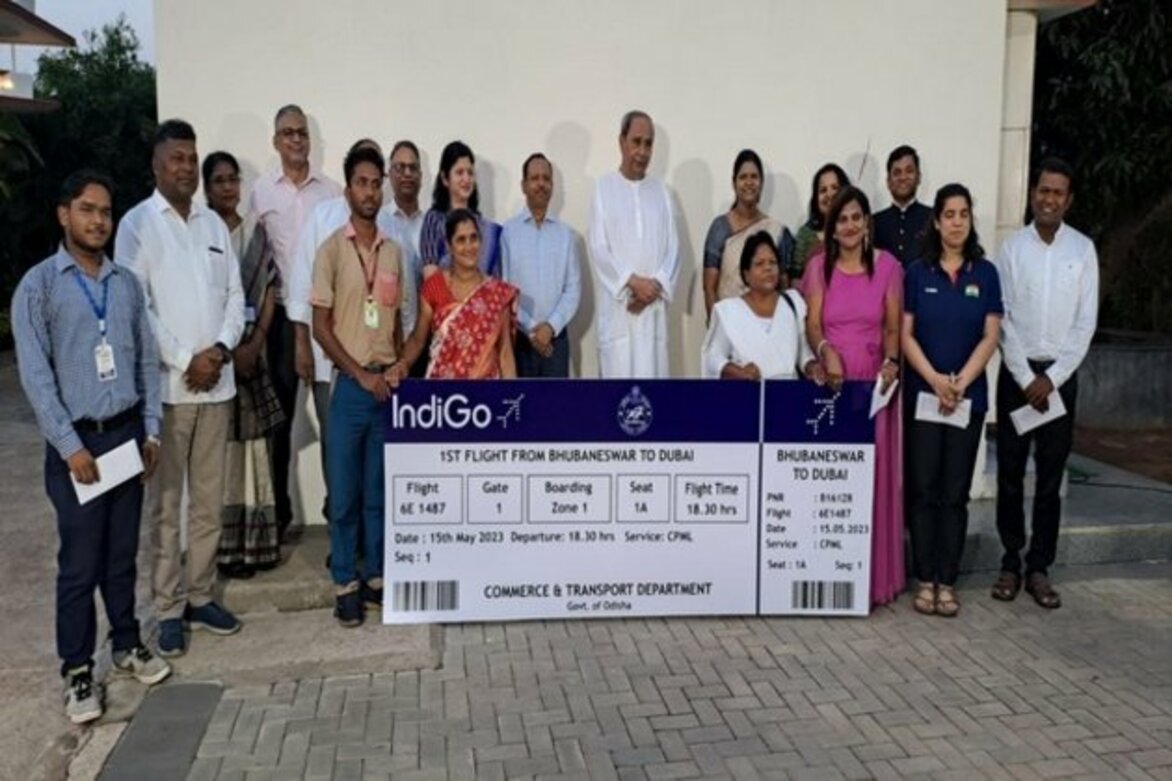 Odisha: CM Naveen Patnaik launches ticket sales of first direct flight from Bhubaneshwar to Dubai