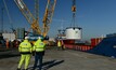  Sirius Minerals' first TBM arriving in the UK