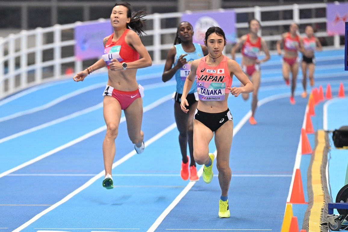 (SP)CHINA-TIANJIN-ATHLETICS-ASIAN INDOOR CHAMPIONSHIPS-WOMEN'S 1500M (CN)