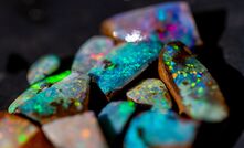Boulder opals.