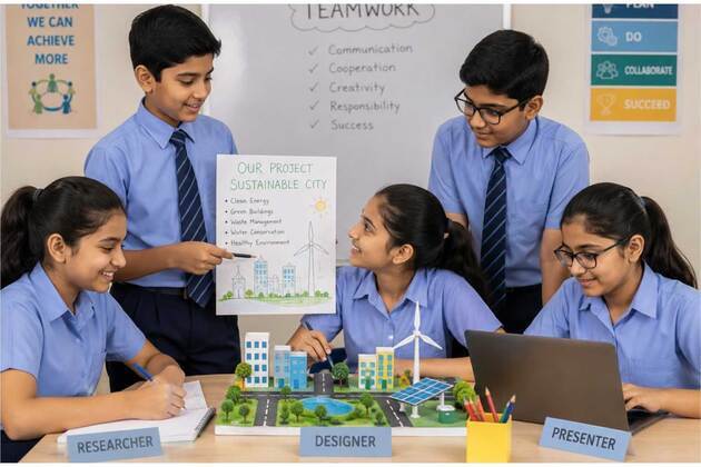 How CBSE Schools in Junagadh Can Help Students Learn Teamwork Beyond Group Projects