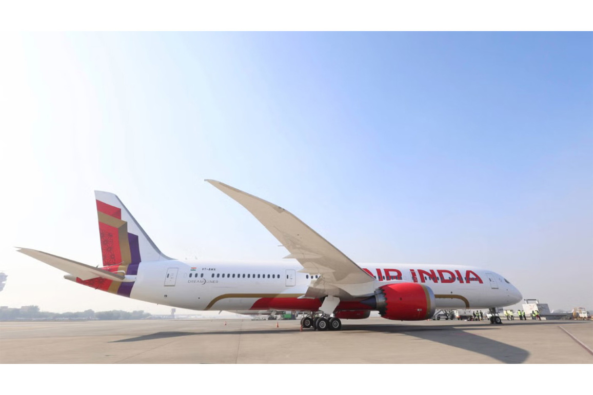 Air India takes delivery of first line-fit Boeing 787-9 at IGI Airport