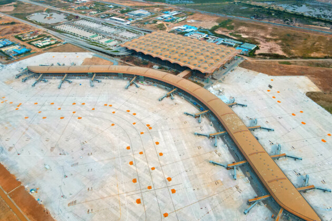 Cambodia's Techo Int'l Airport opens, emphasizes green design